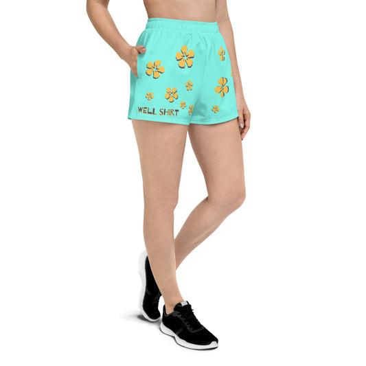 Women’s Floral Athletic Shorts
