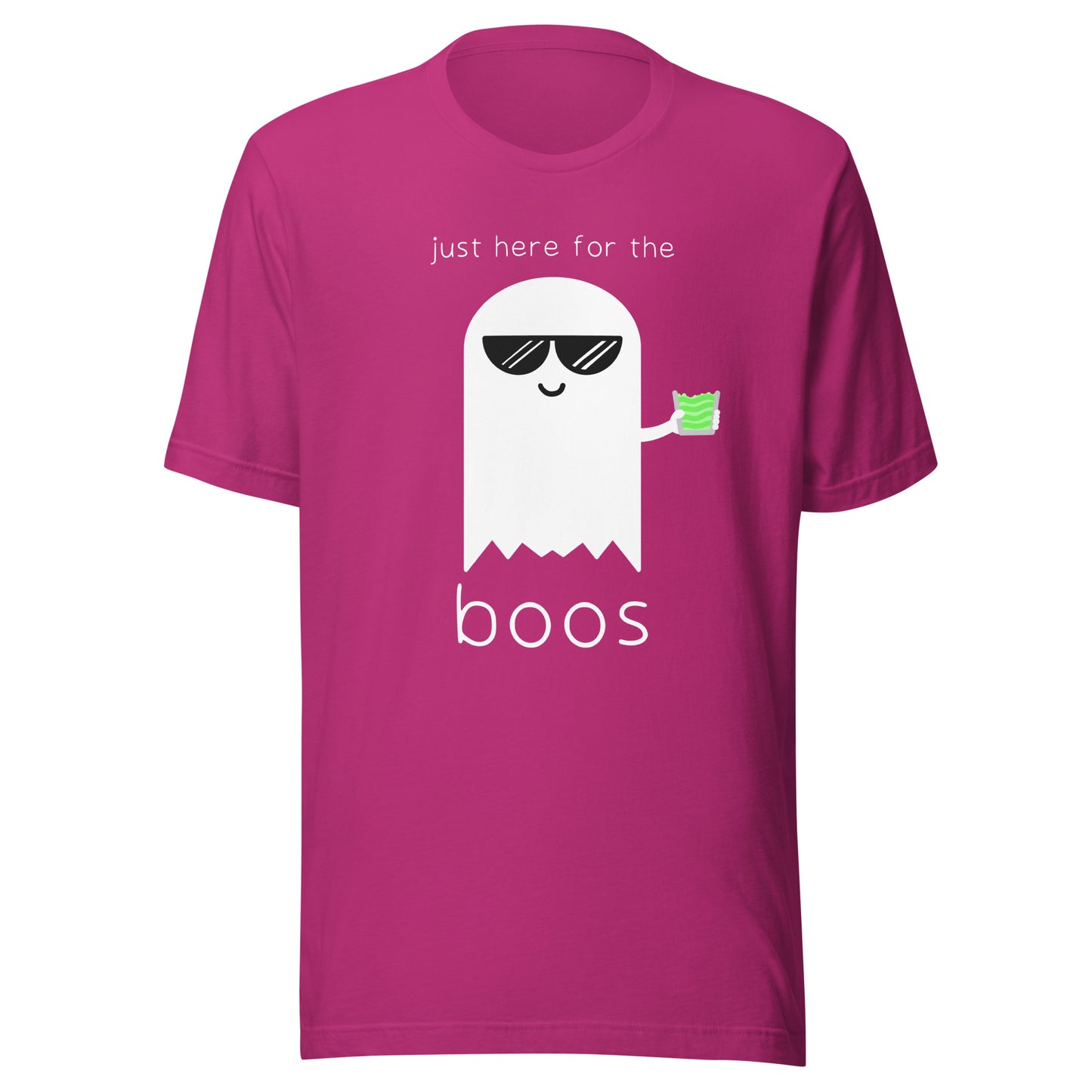 “Here for the Boos” Unisex t-shirt