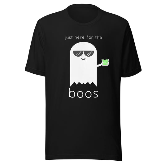 “Here for the Boos” Unisex t-shirt