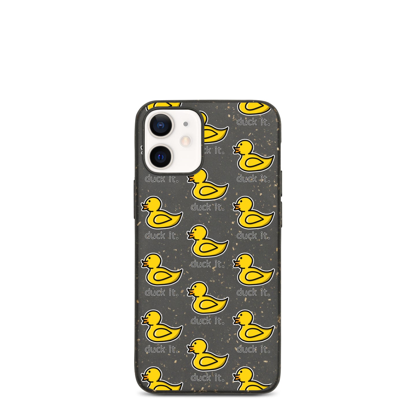 “Duck It” Pattern Speckled Case for iPhone®