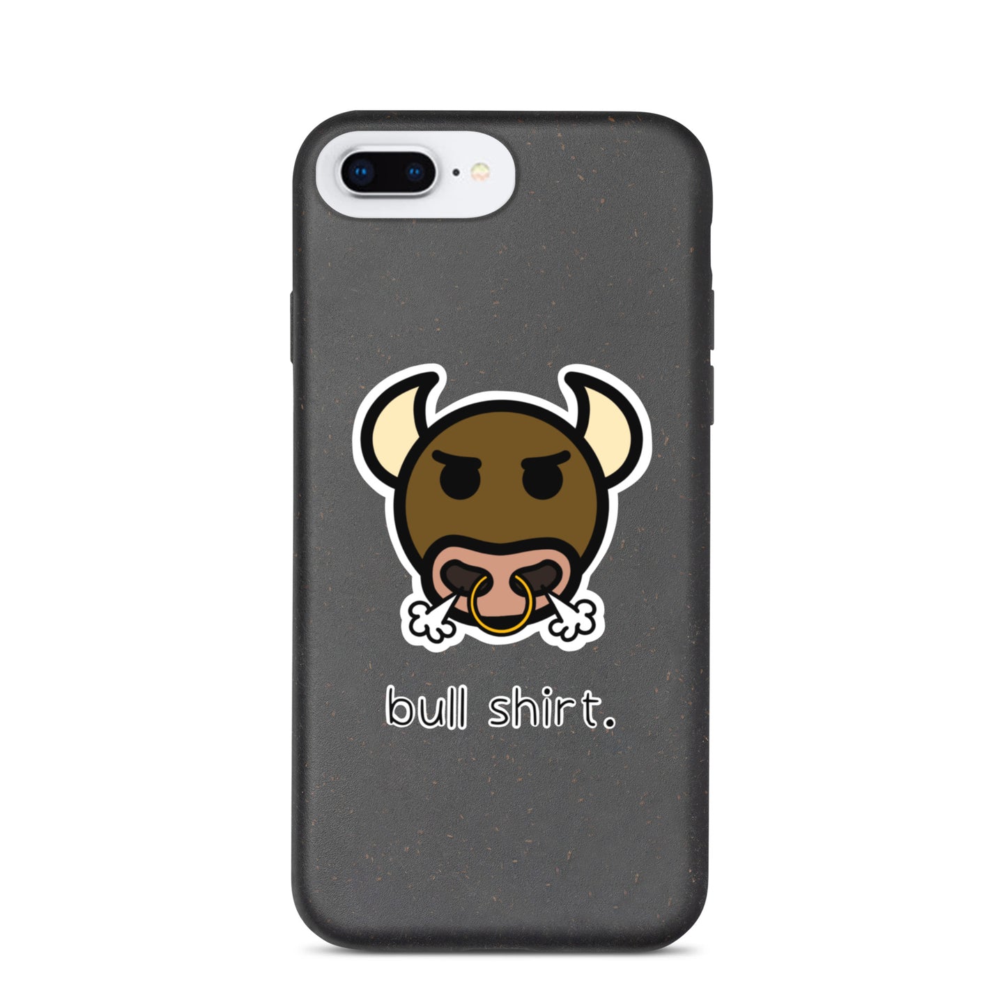 “Bull Shirt” Speckled Case for iPhone®
