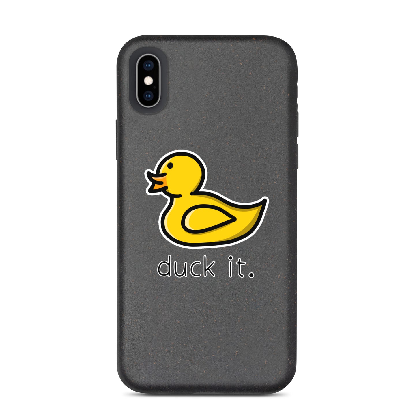 “Duck It” Simple Speckled Case for iPhone®