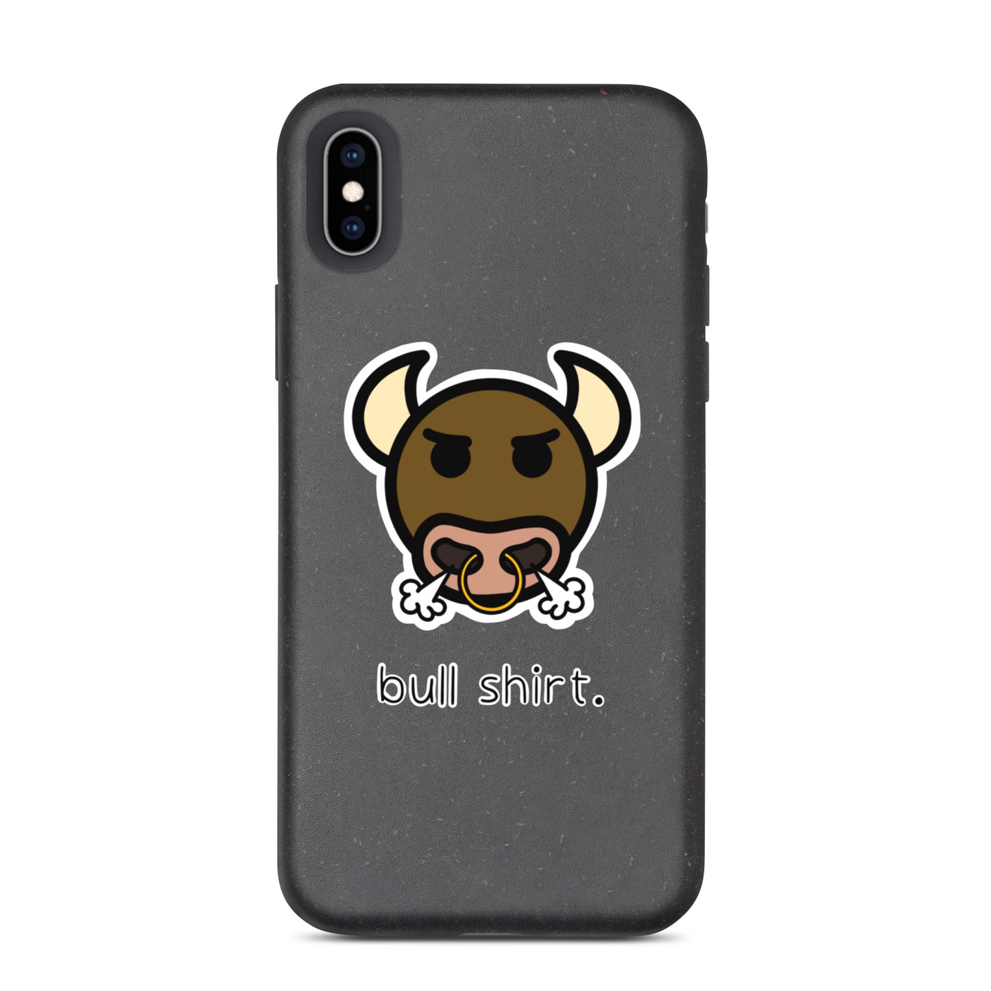 “Bull Shirt” Speckled Case for iPhone®
