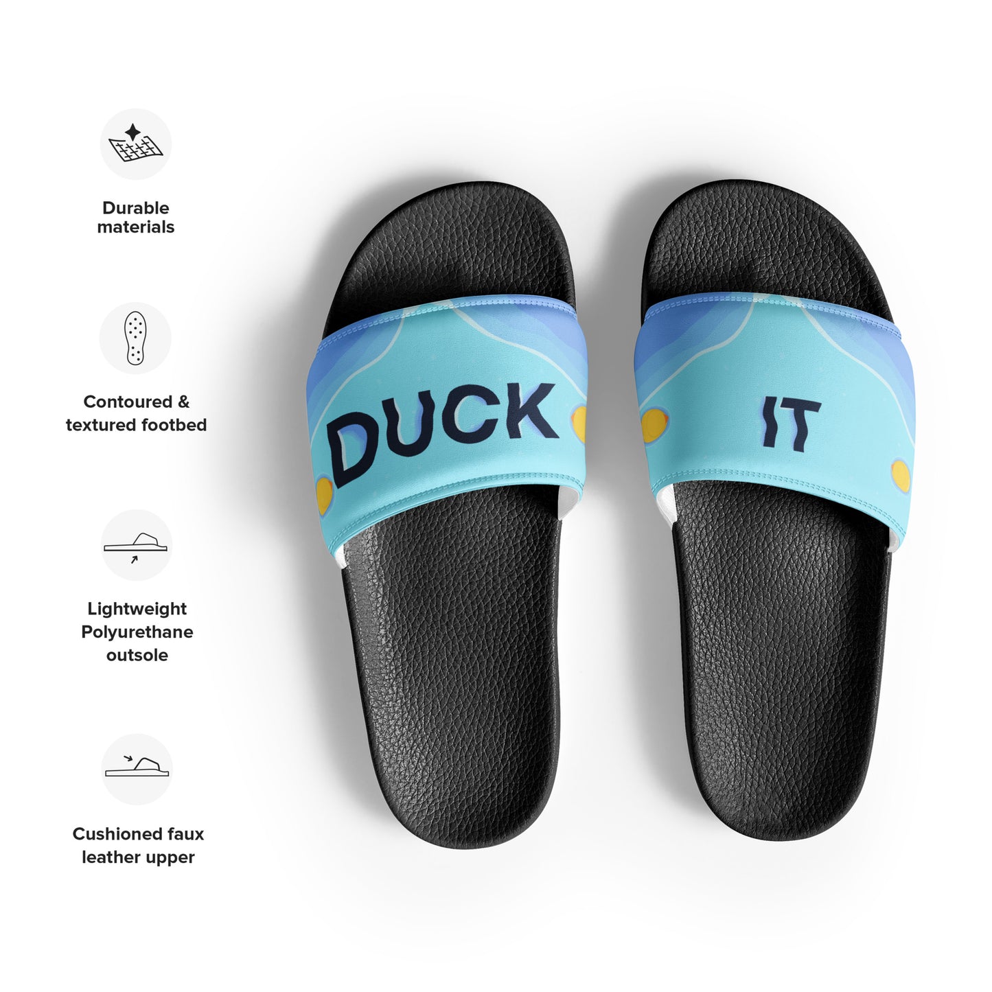 “Duck It” Women's slides
